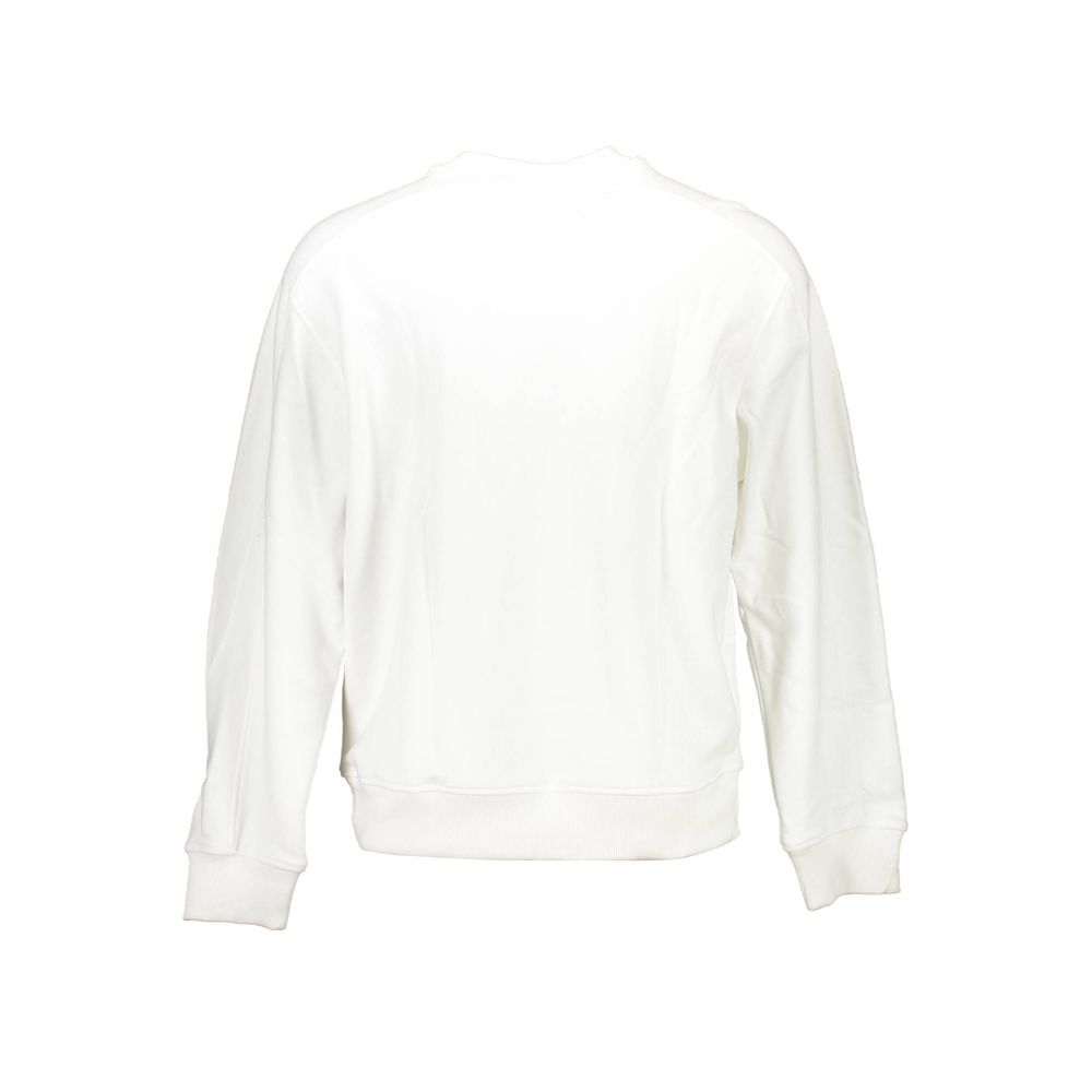 Calvin Klein White Cotton Sweatshirt