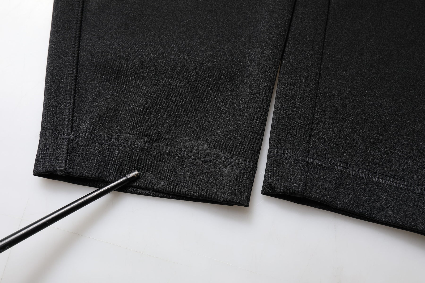 Dolce & Gabbana Black Nylon High Waist Slim Fit Pants | Regal Royce