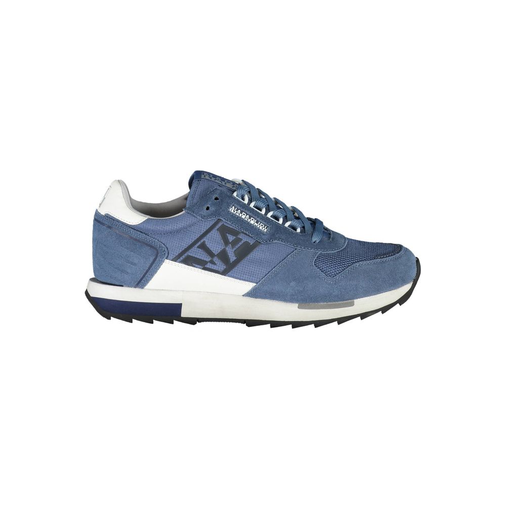 Napapijri Blue Polyester Sneaker | Regal Royce