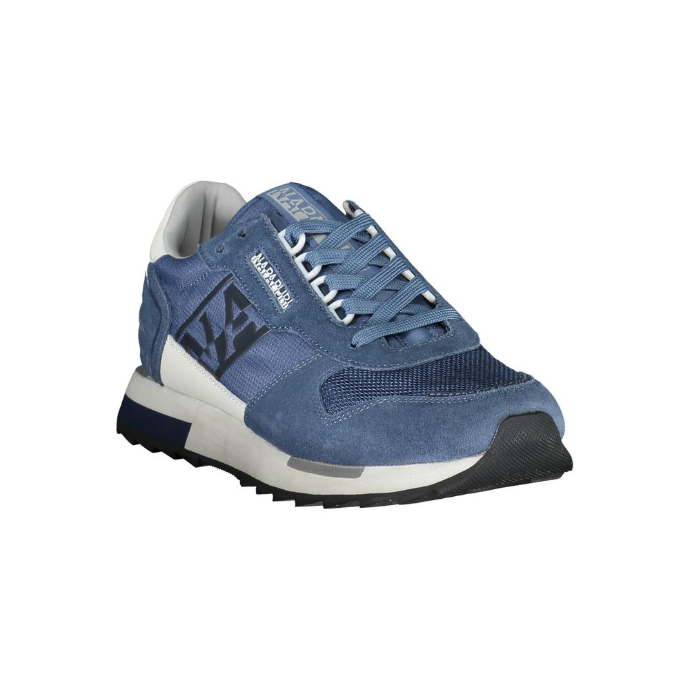 Napapijri Blue Polyester Sneaker | Regal Royce