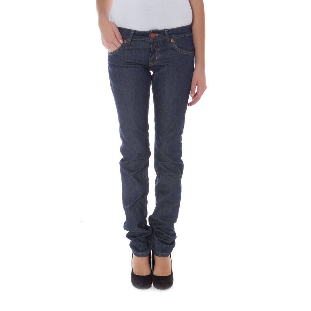 Phard Blue Cotton Women Jeans | Regal Royce