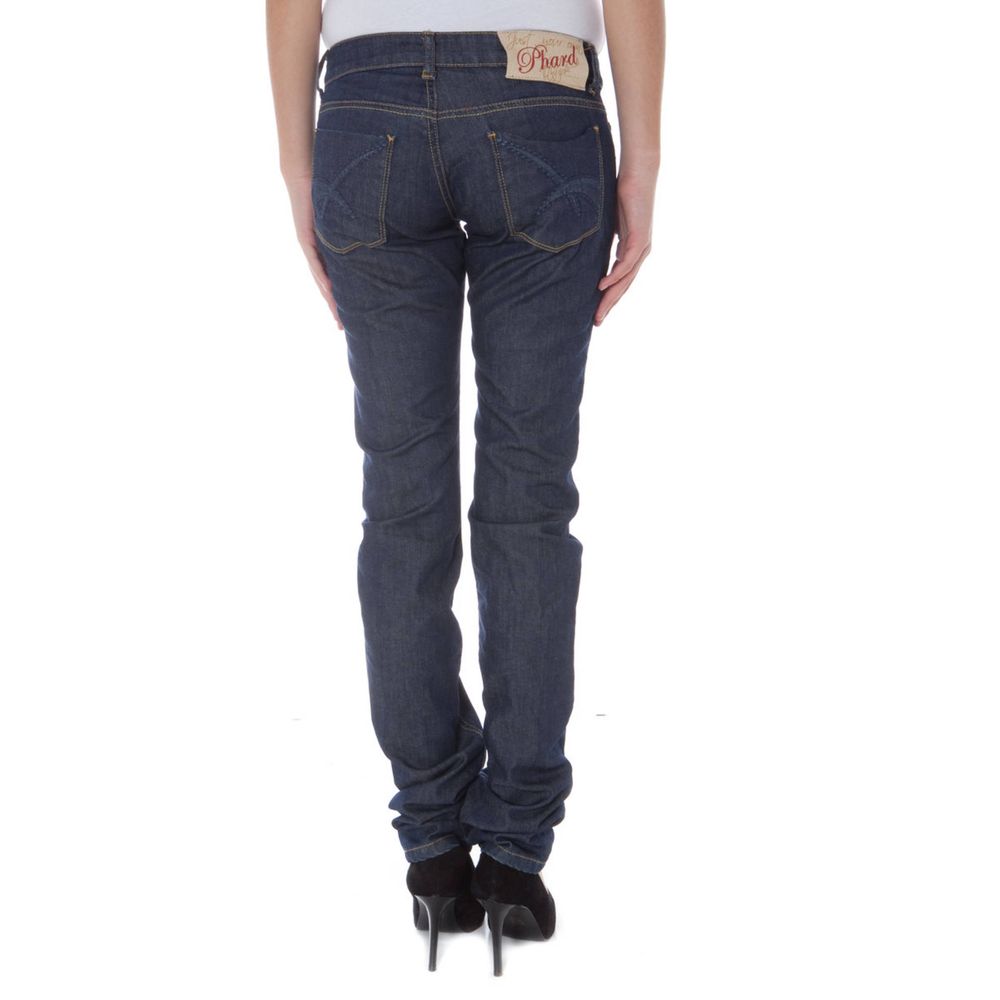 Phard Blue Cotton Women Jeans | Regal Royce