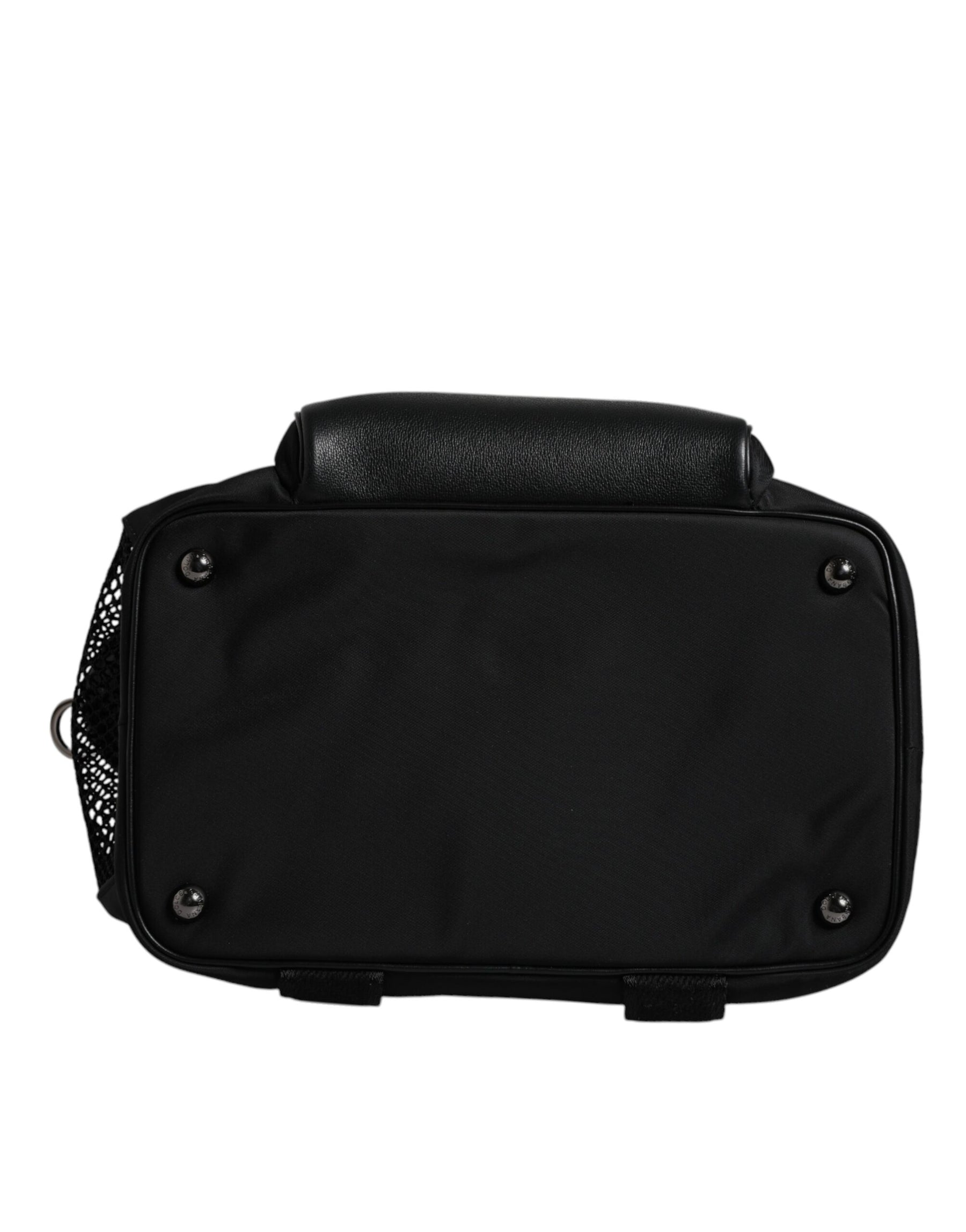 Dolce & Gabbana Black Shoulder Strap Pet Carry Logo Plaque Bag | Regal Royce