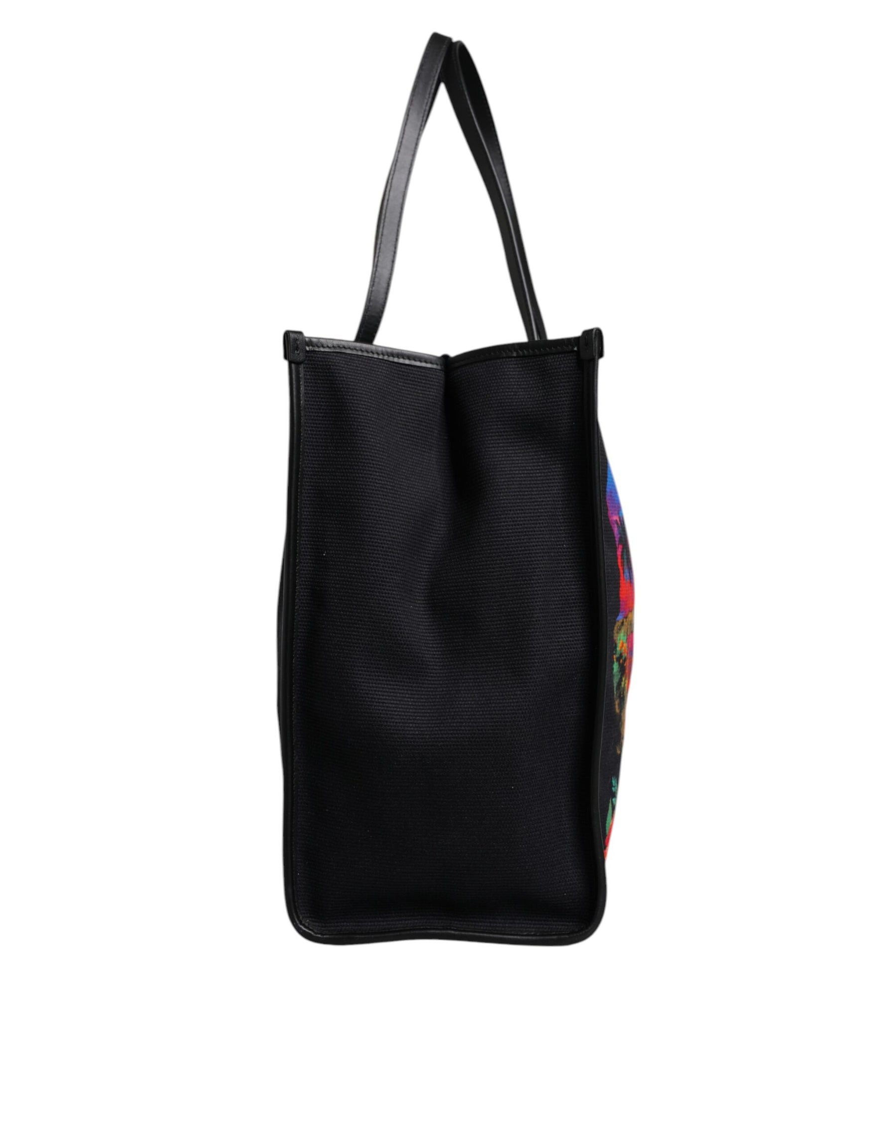 Dolce & Gabbana Multicolor Graphic Printed Top Handle Shopping Tote Bag | Regal Royce