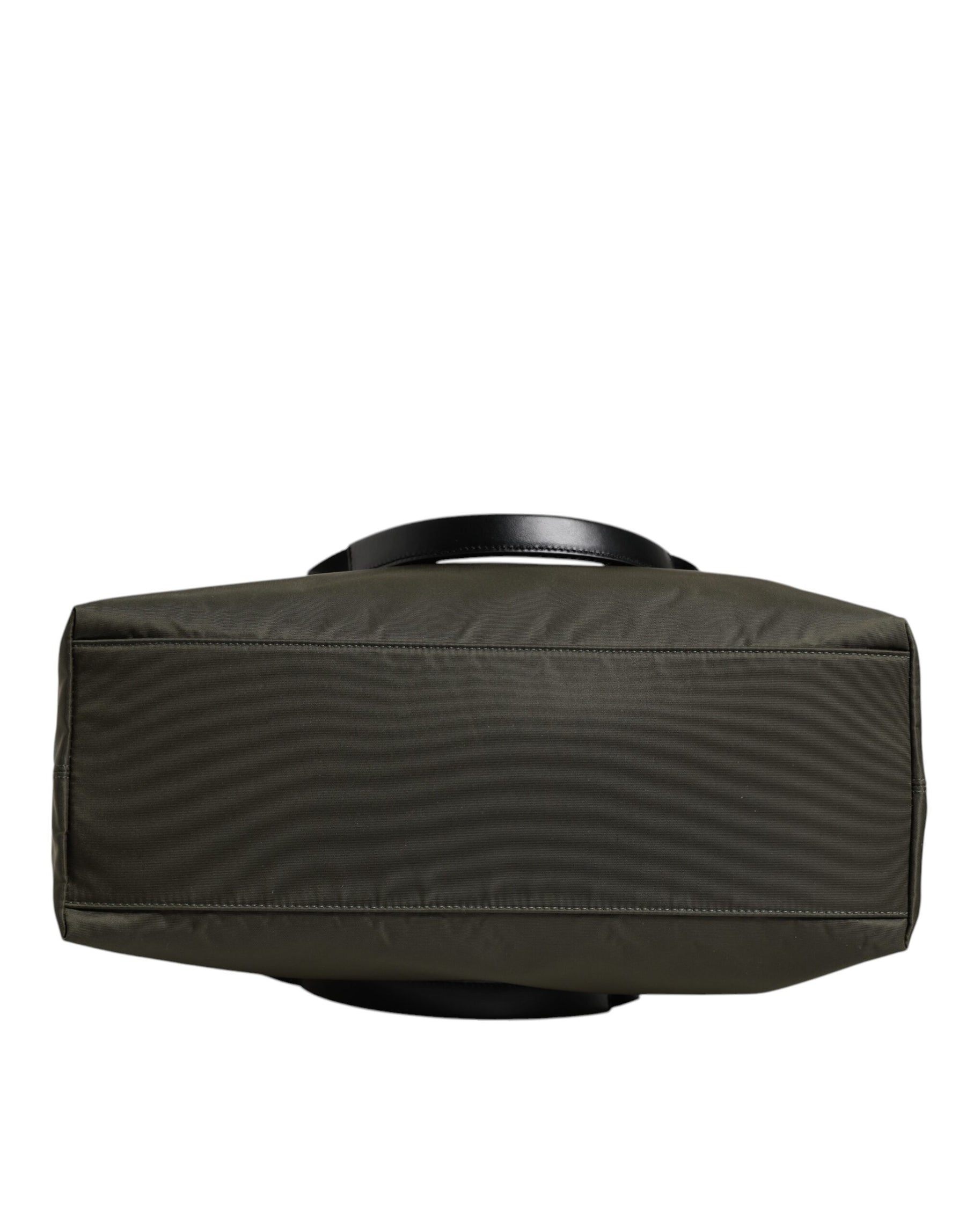 Dolce & Gabbana Military Green Nylon Shoulder Strap Tote Bag | Regal Royce