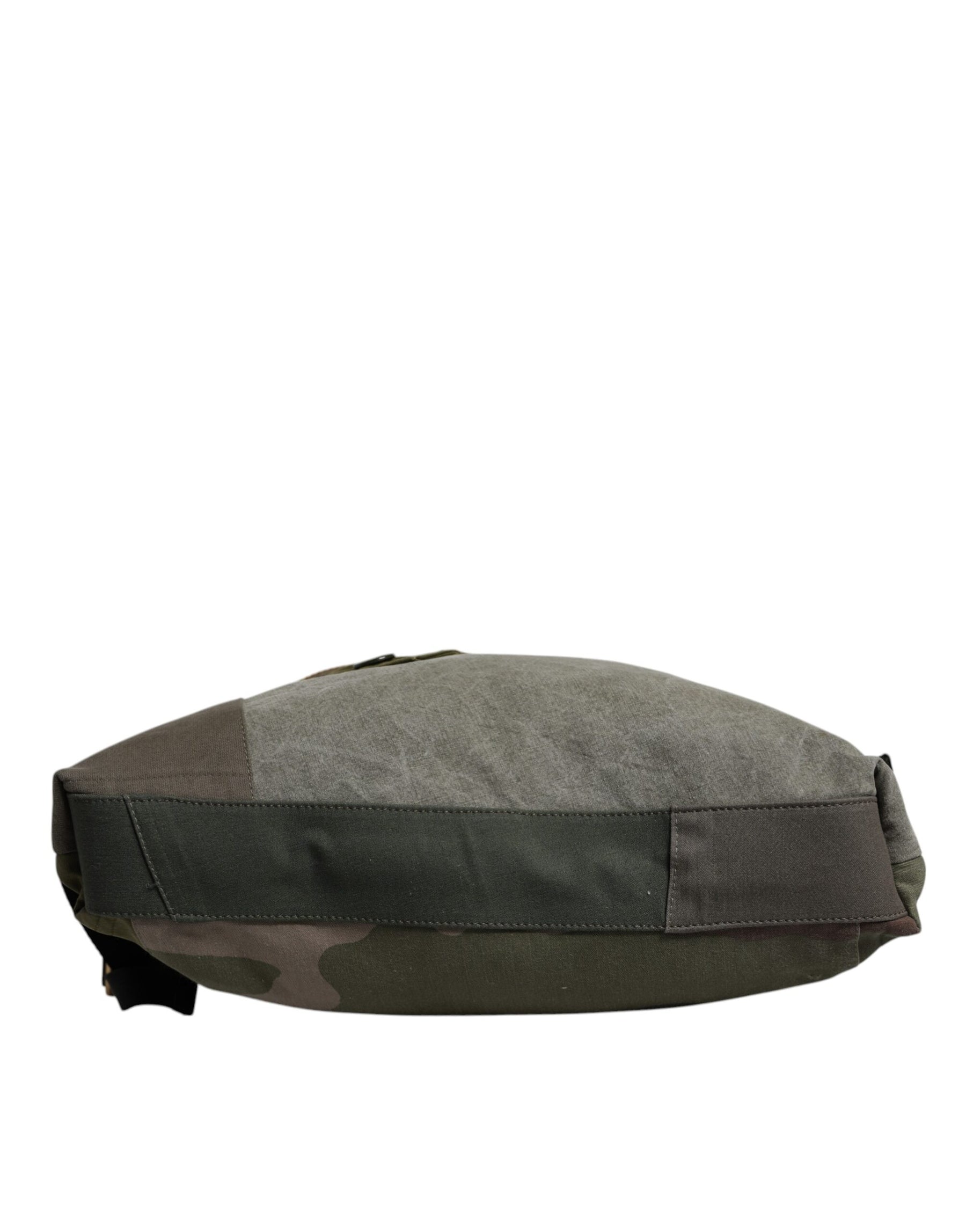 Dolce & Gabbana Military Green Patchwork Rucksack Backpack Bag | Regal Royce
