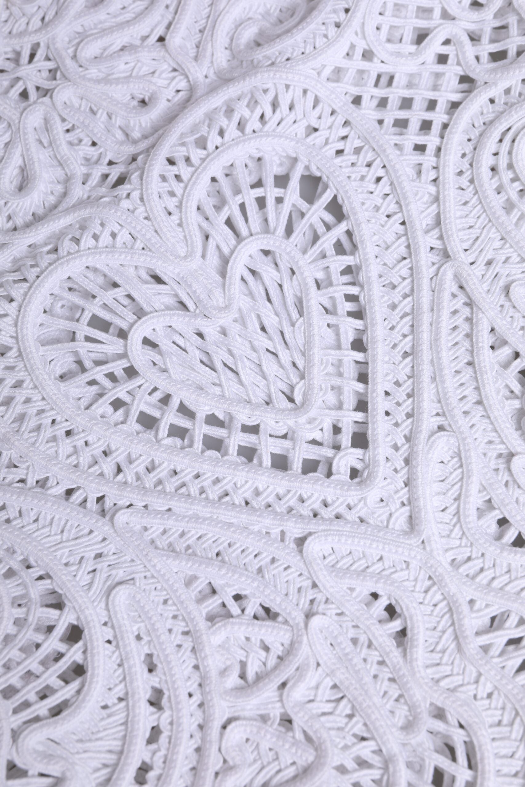 Dolce & Gabbana White Cordonetto Lace Beatrice Tote Shopping Bag | Regal Royce