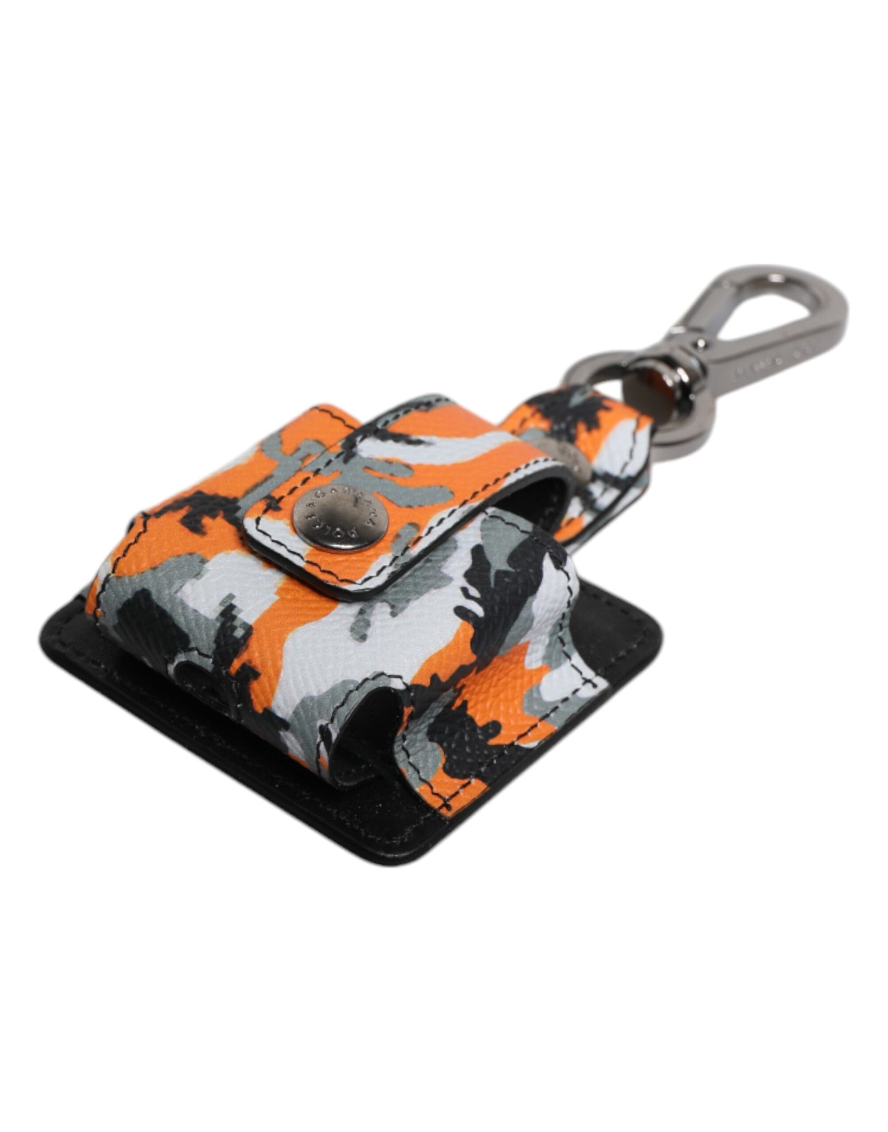 Dolce & Gabbana Multicolor Camouflage Leather Airpods Case | Regal Royce