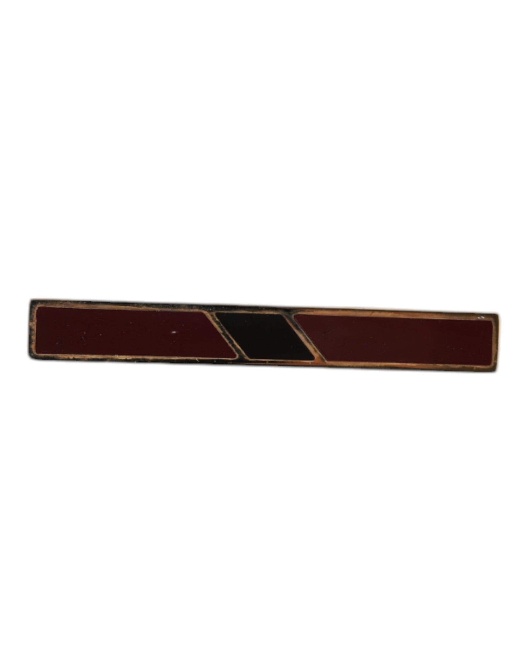 Dolce & Gabbana Multicolor Gold Tone Brass Tie Clip Bar | Regal Royce