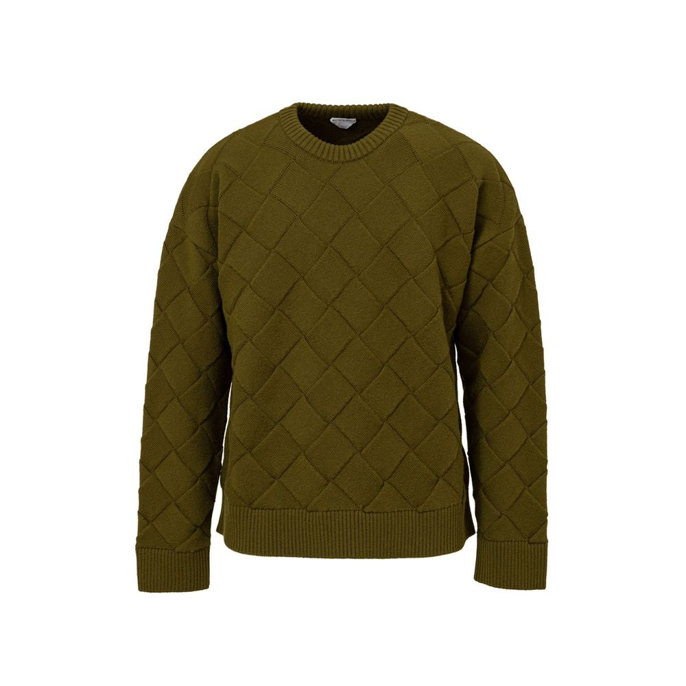 Bottega Veneta Green Wool Sweatshirt | Regal Royce