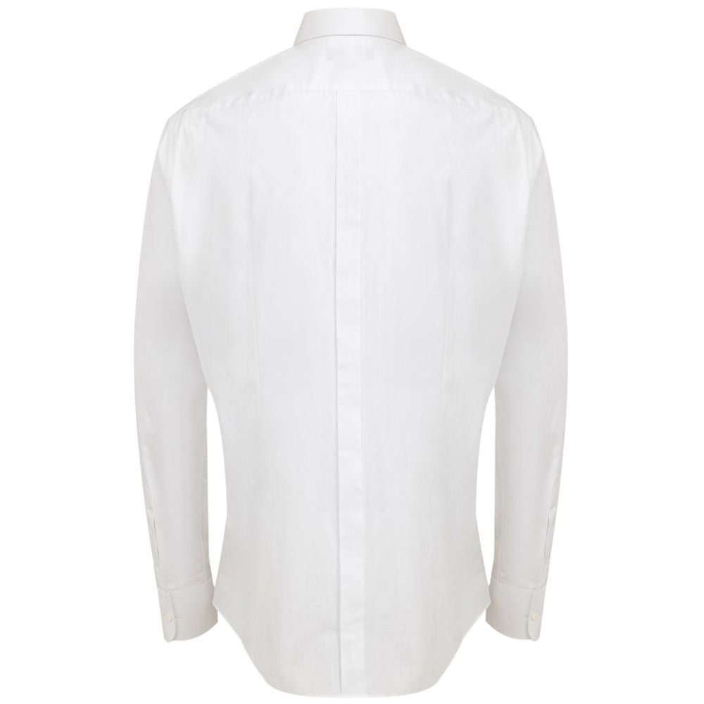 Dolce & Gabbana White Cotton Dress Shirt | Regal Royce
