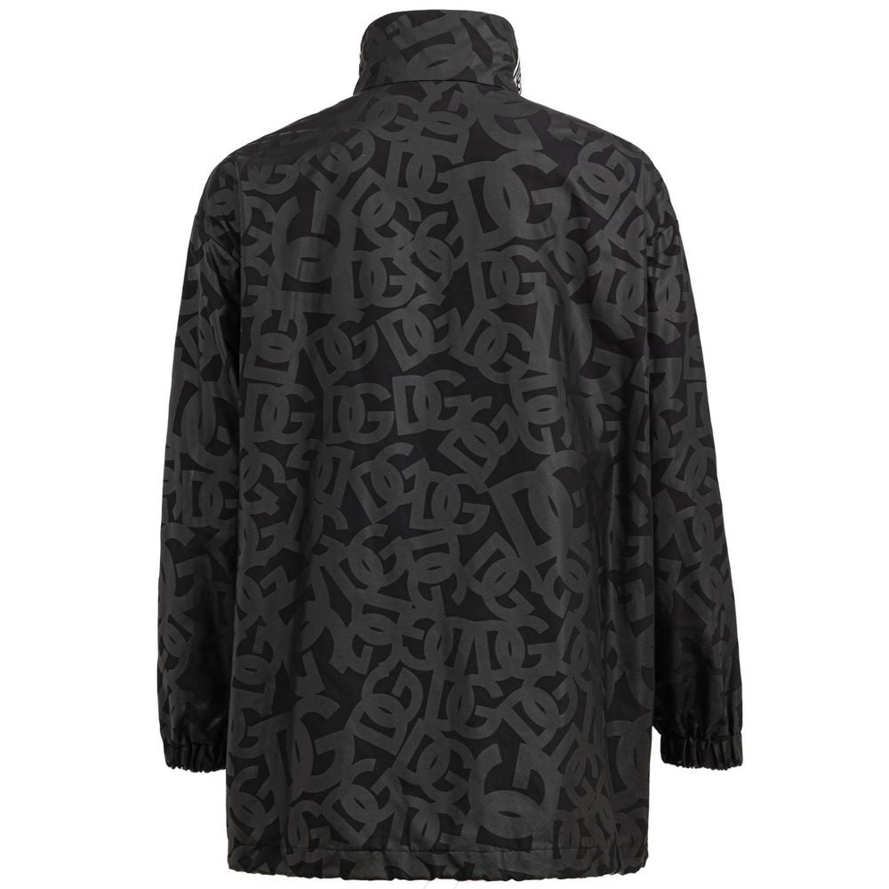 Dolce & Gabbana Black Polyester Shell Jacket | Regal Royce