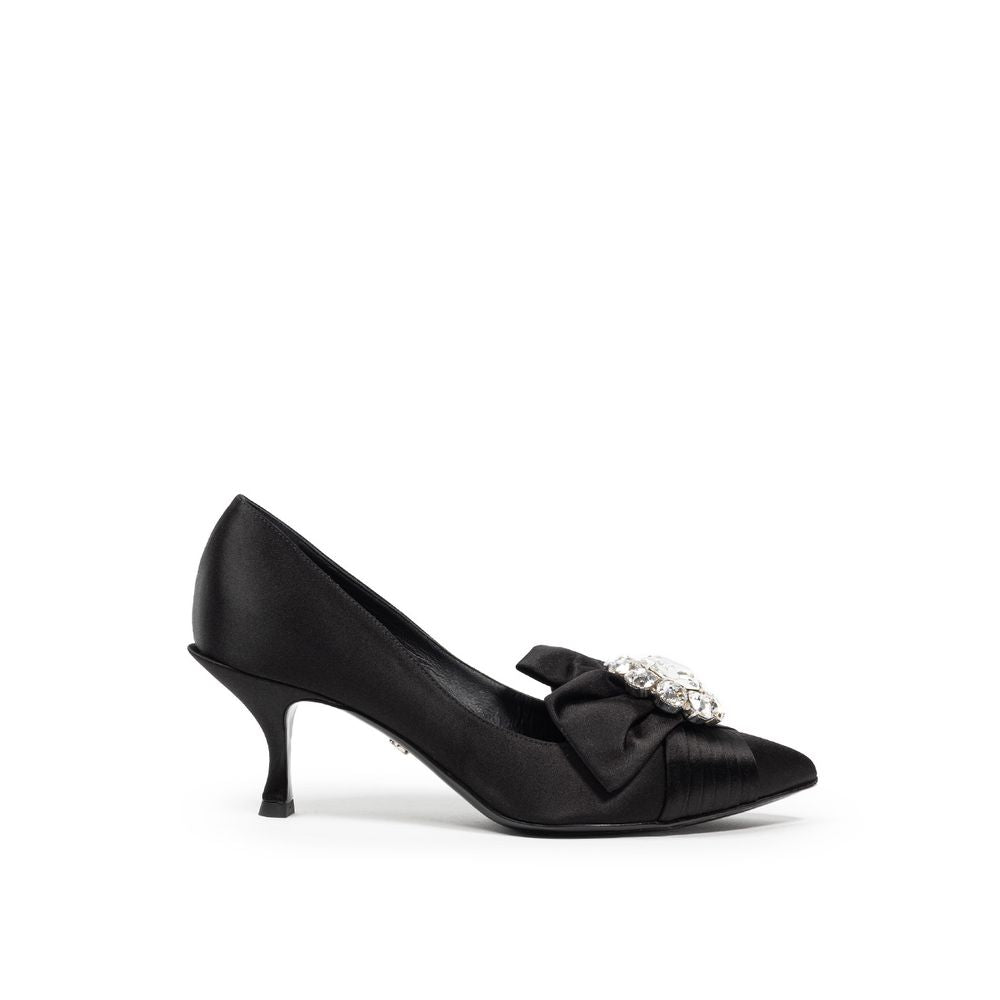 Dolce & Gabbana Black Viscose Pumps | Regal Royce
