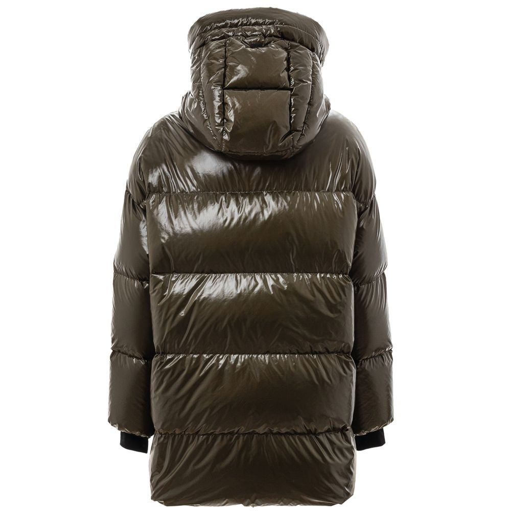 Herno Green Polyamide Parka | Regal Royce