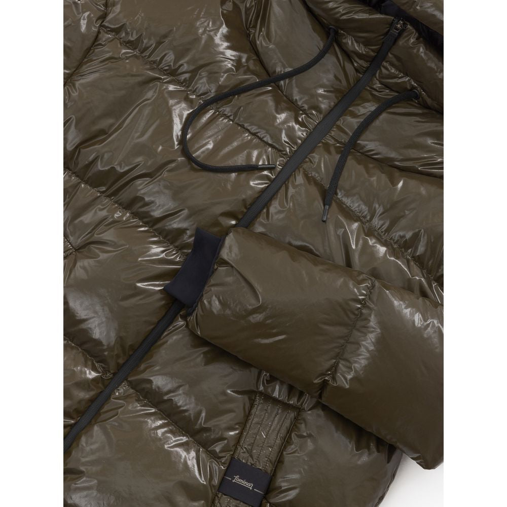 Herno Green Polyamide Parka | Regal Royce
