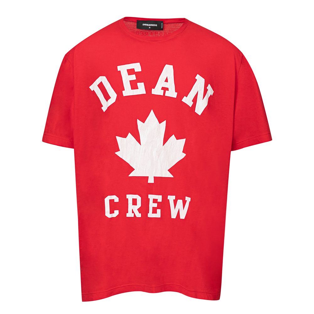 Dsquared² Red Cotton T-Shirt | Regal Royce
