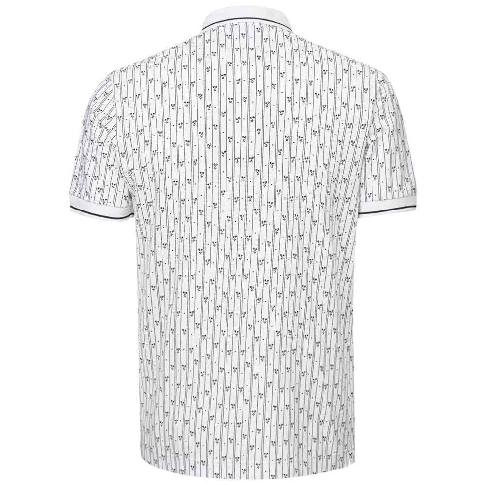 Dolce & Gabbana White Cotton Polo Shirt | Regal Royce