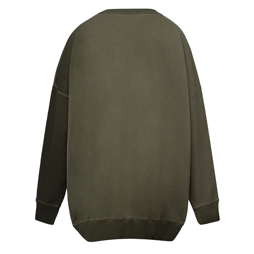 Dsquared² Green Cotton Sweatshirt | Regal Royce