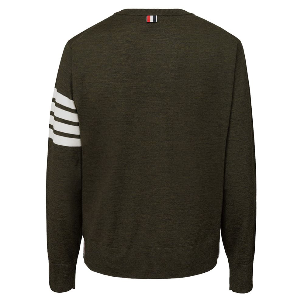 Thom Browne Green Wool Sweatshirt | Regal Royce