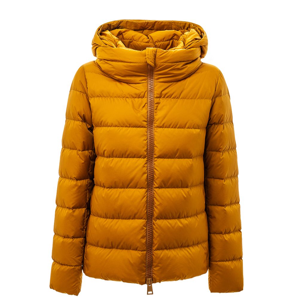 Herno Yellow Polyamide Coat | Regal Royce