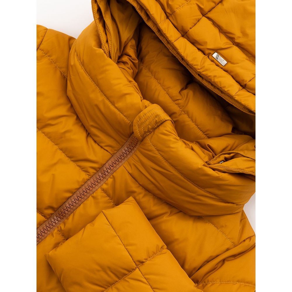 Herno Yellow Polyamide Coat | Regal Royce