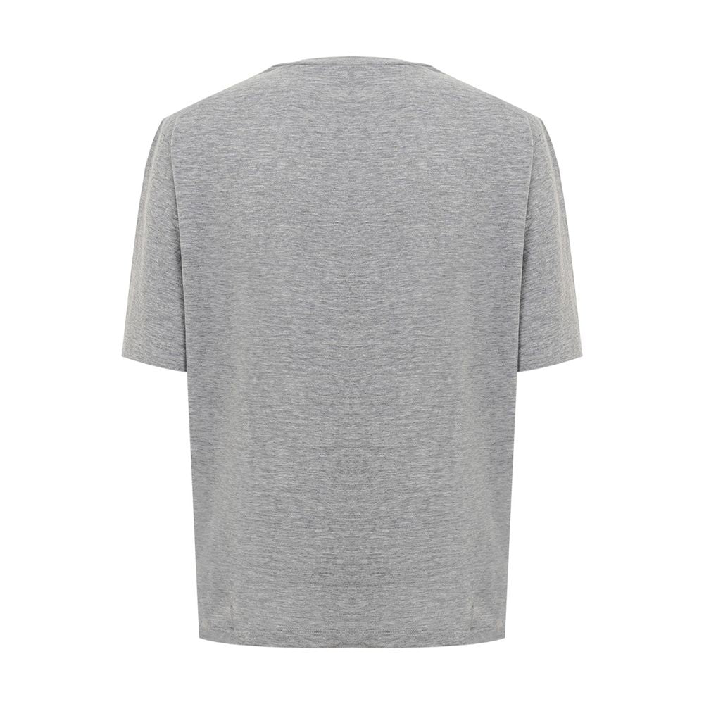 Dsquared² Gray Cotton T-Shirt | Regal Royce