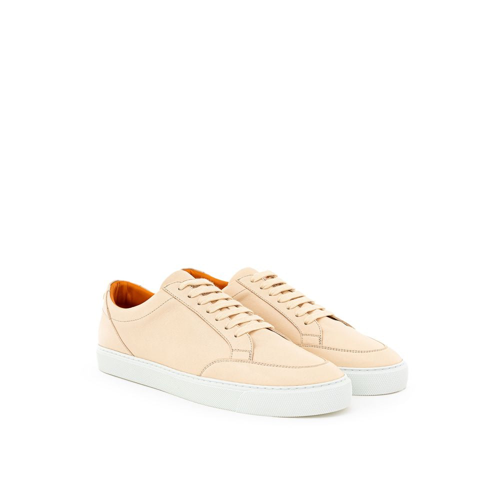 Burberry Pink Leather Low Top Sneakers | Regal Royce