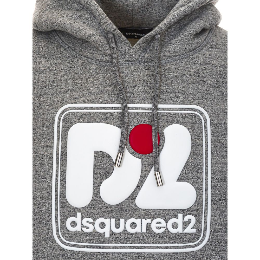 Dsquared² Gray Cotton Sweatshirt | Regal Royce