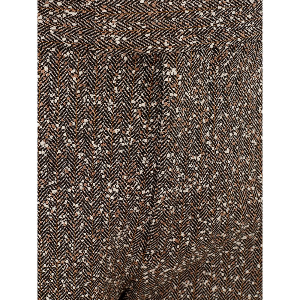 Bottega Veneta Multicolor Viscose Casual Pants | Regal Royce