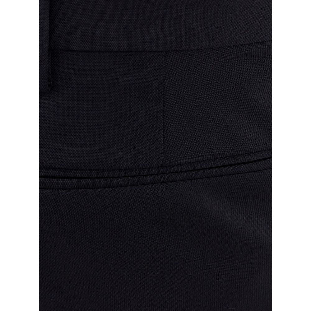 Valentino Black Wool Dress Pants | Regal Royce