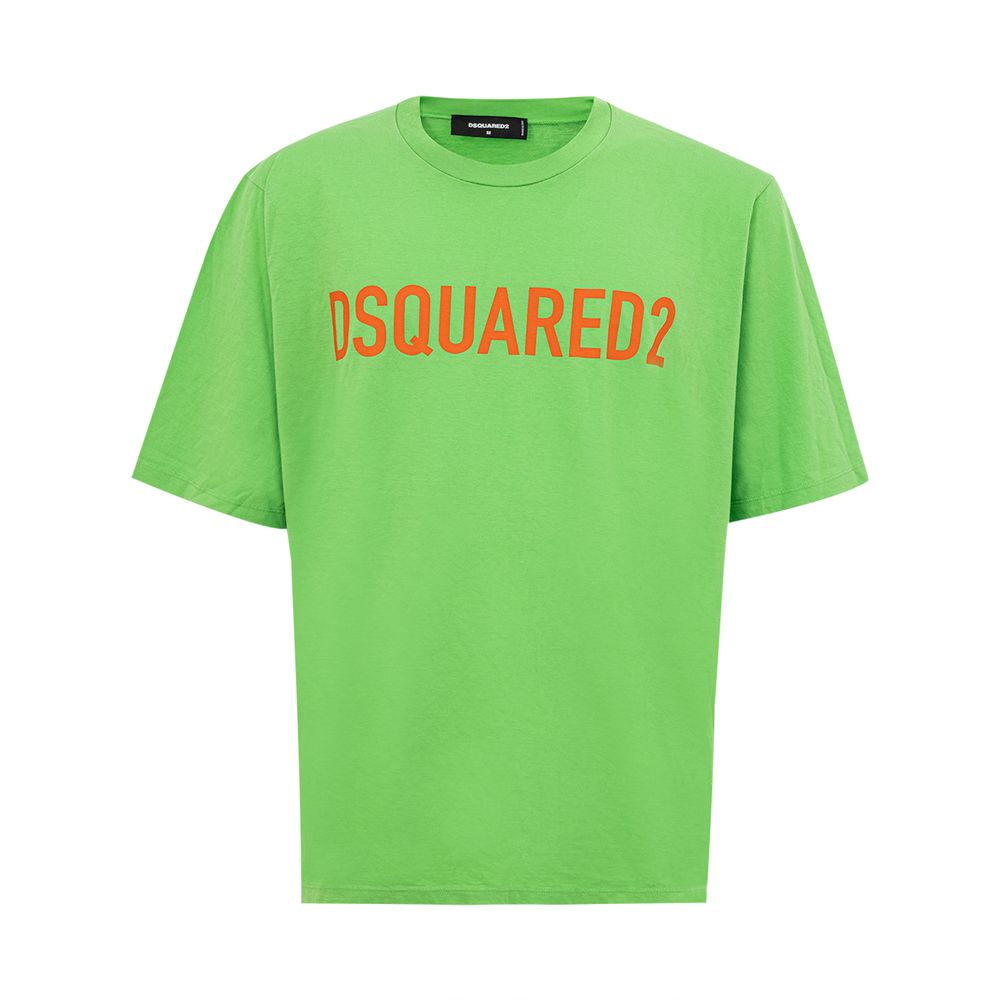 Dsquared² Green Cotton T-Shirt | Regal Royce