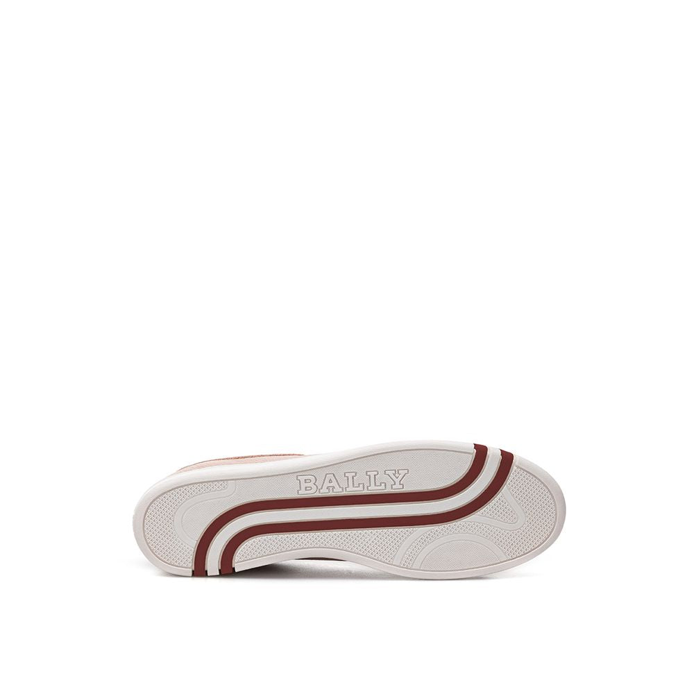 Bally Pink Leather Low Top Sneakers | Regal Royce