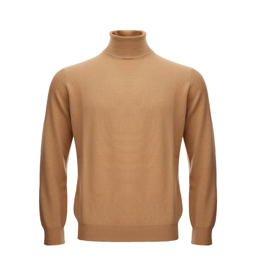 KANGRA Brown Wool Turtleneck | Regal Royce