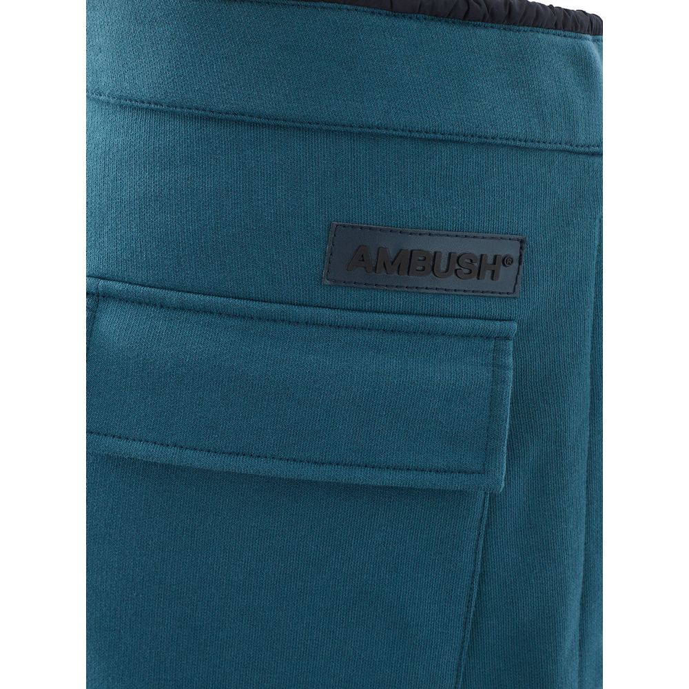 Ambush Blue Cotton Athletic Pants | Regal Royce
