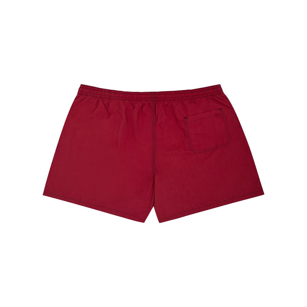Malo Red Polyester Swim Shorts | Regal Royce