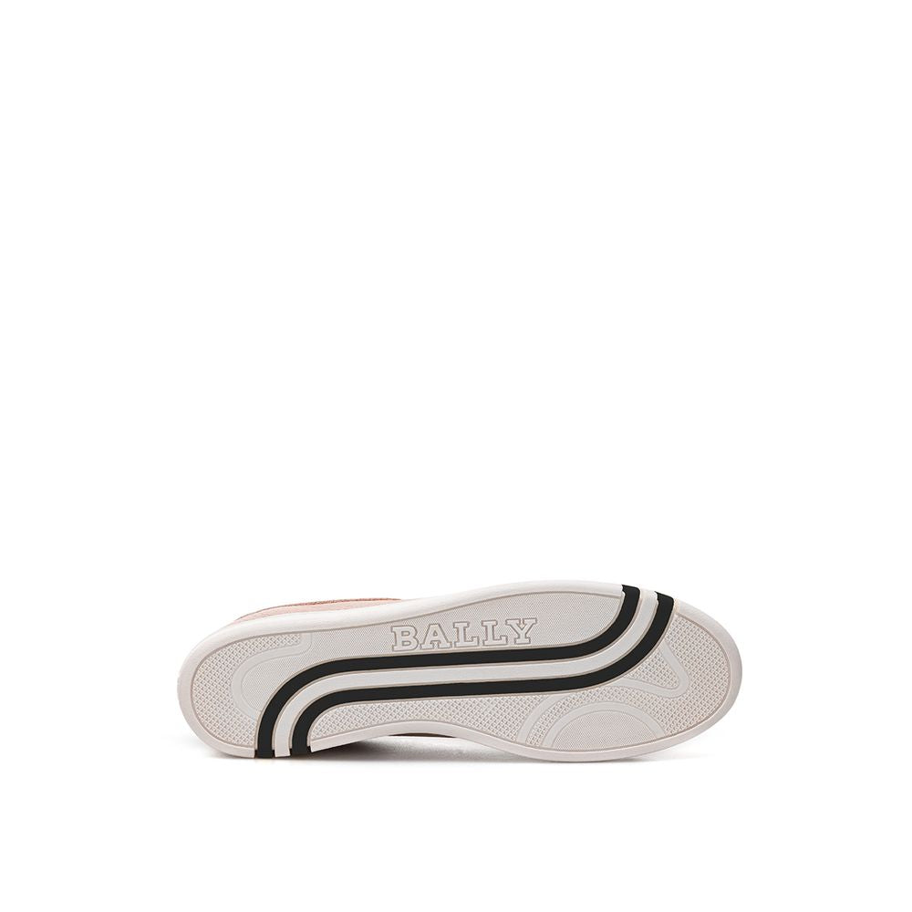 Bally Pink Leather Low Top Sneakers | Regal Royce