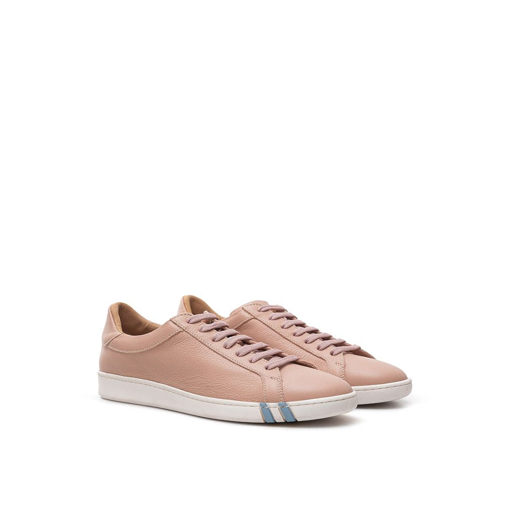 Bally Pink Leather Athletic Sneakers | Regal Royce