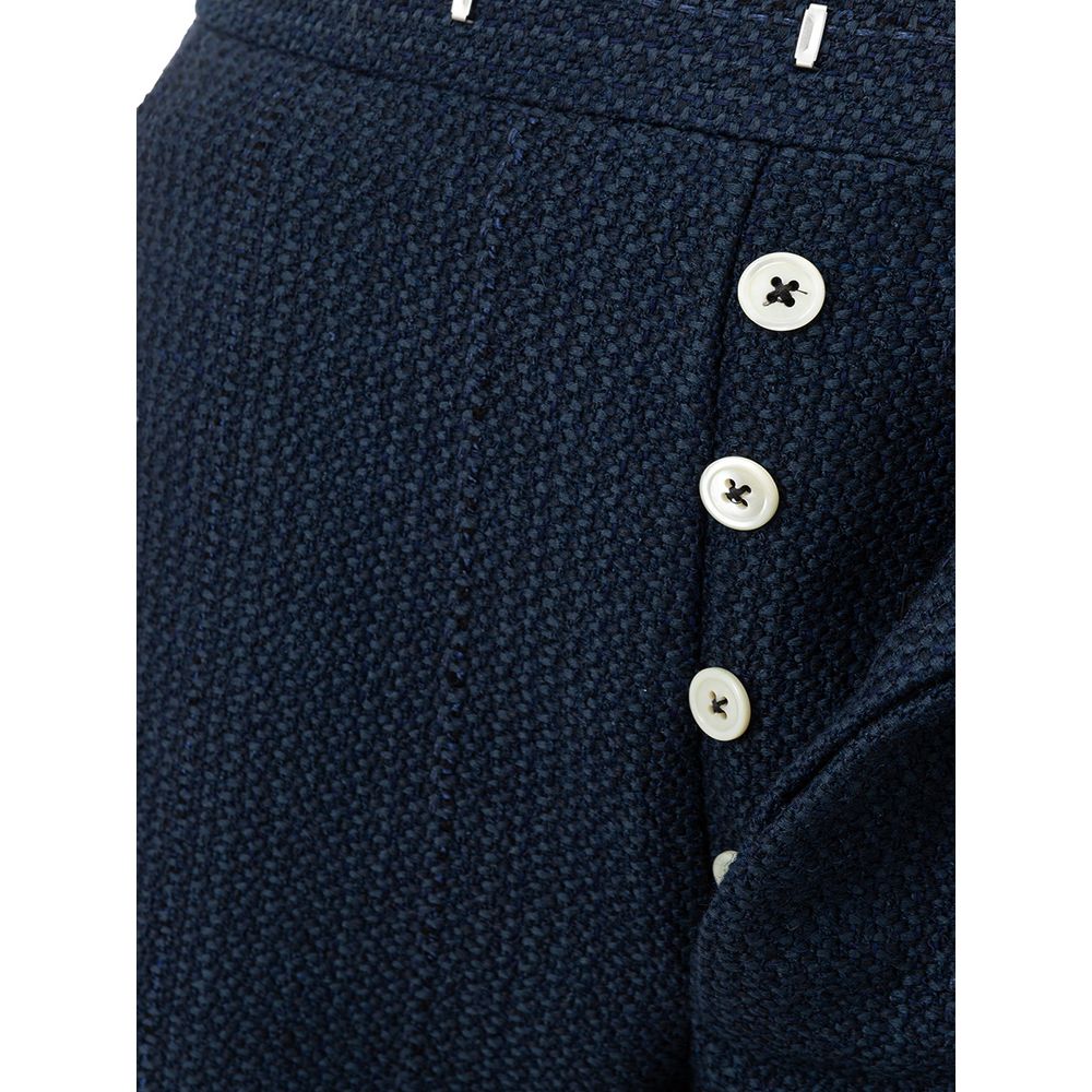 Thom Browne Blue Marabou Casual Pants | Regal Royce