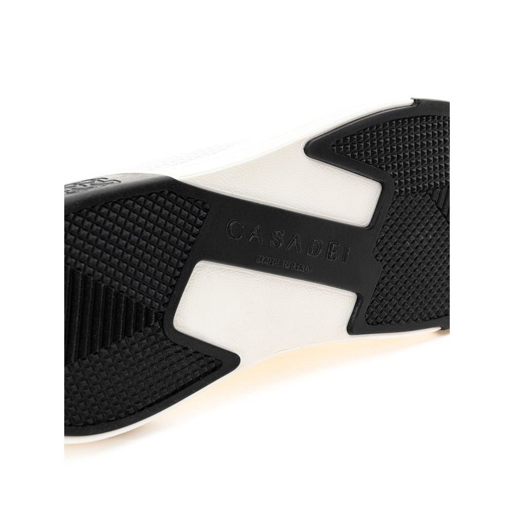 Casadei White Leather Athletic Sneakers | Regal Royce