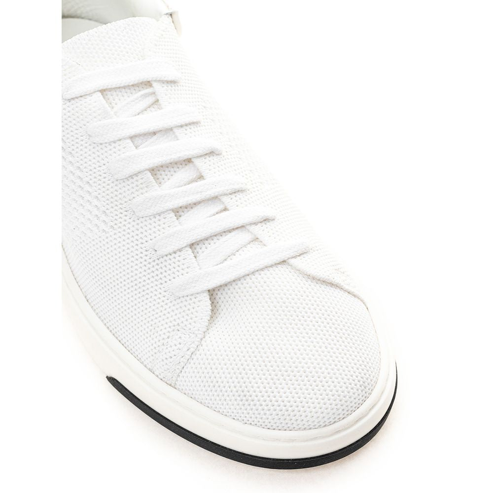 Casadei White Leather Athletic Sneakers | Regal Royce