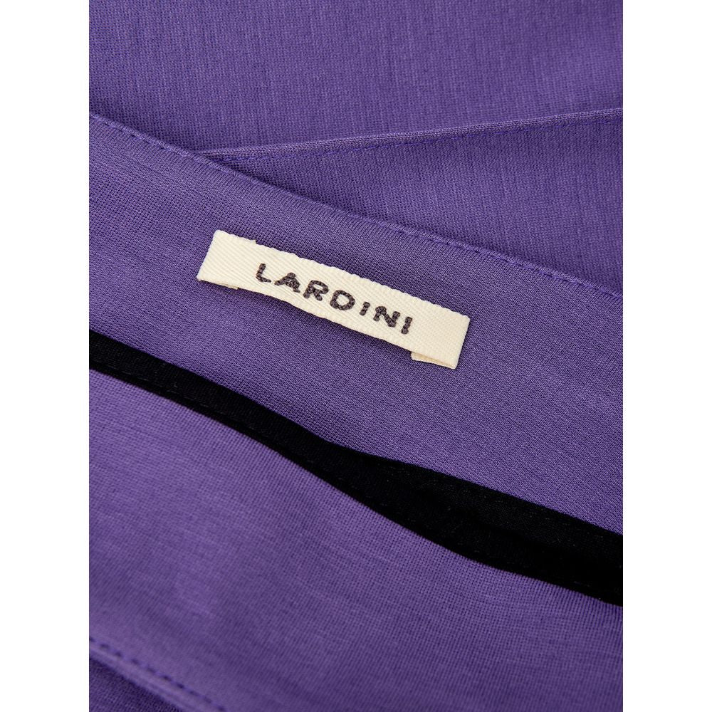 Lardini Purple Viscose Athletic Pants | Regal Royce