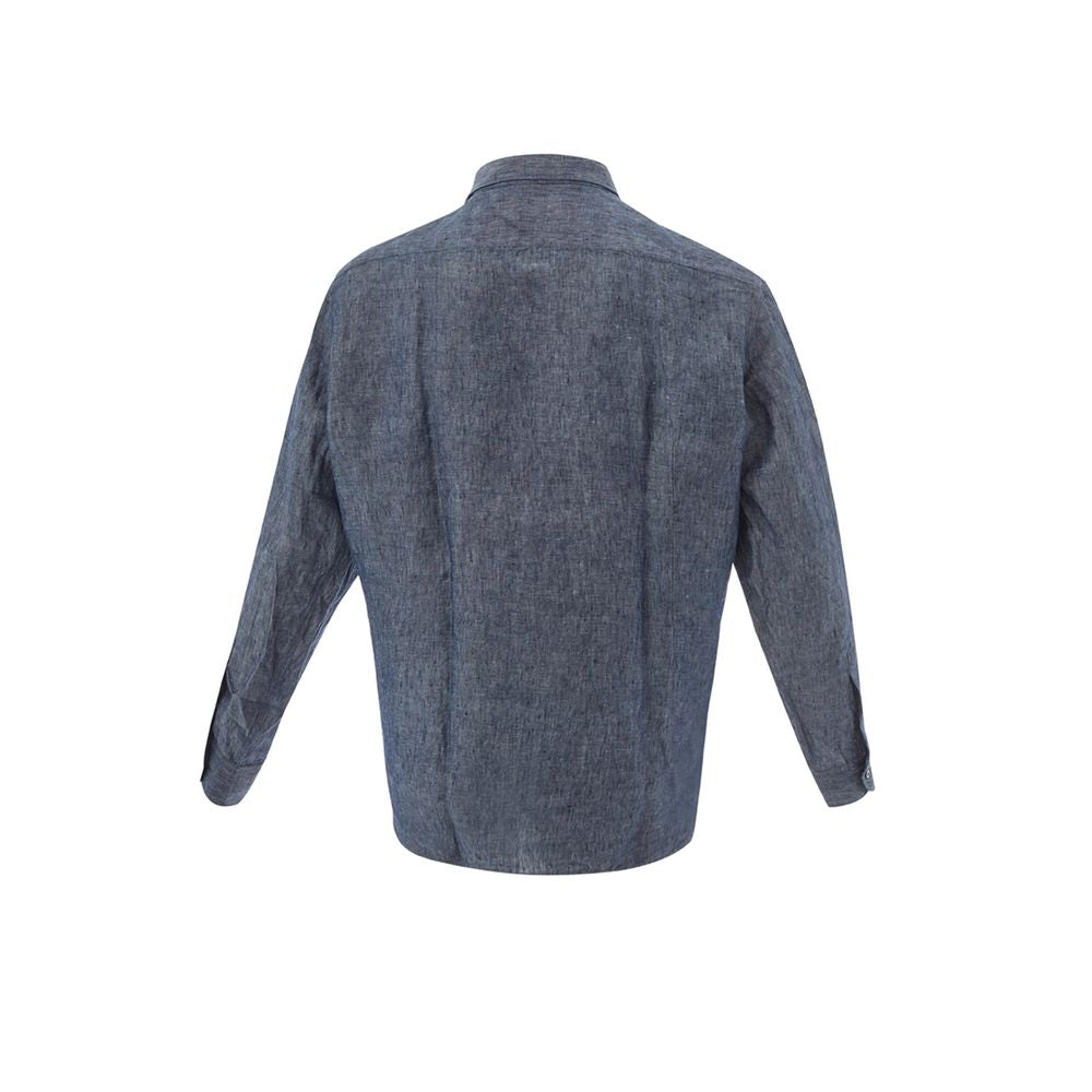Lardini Blue Denim Shirt | Regal Royce