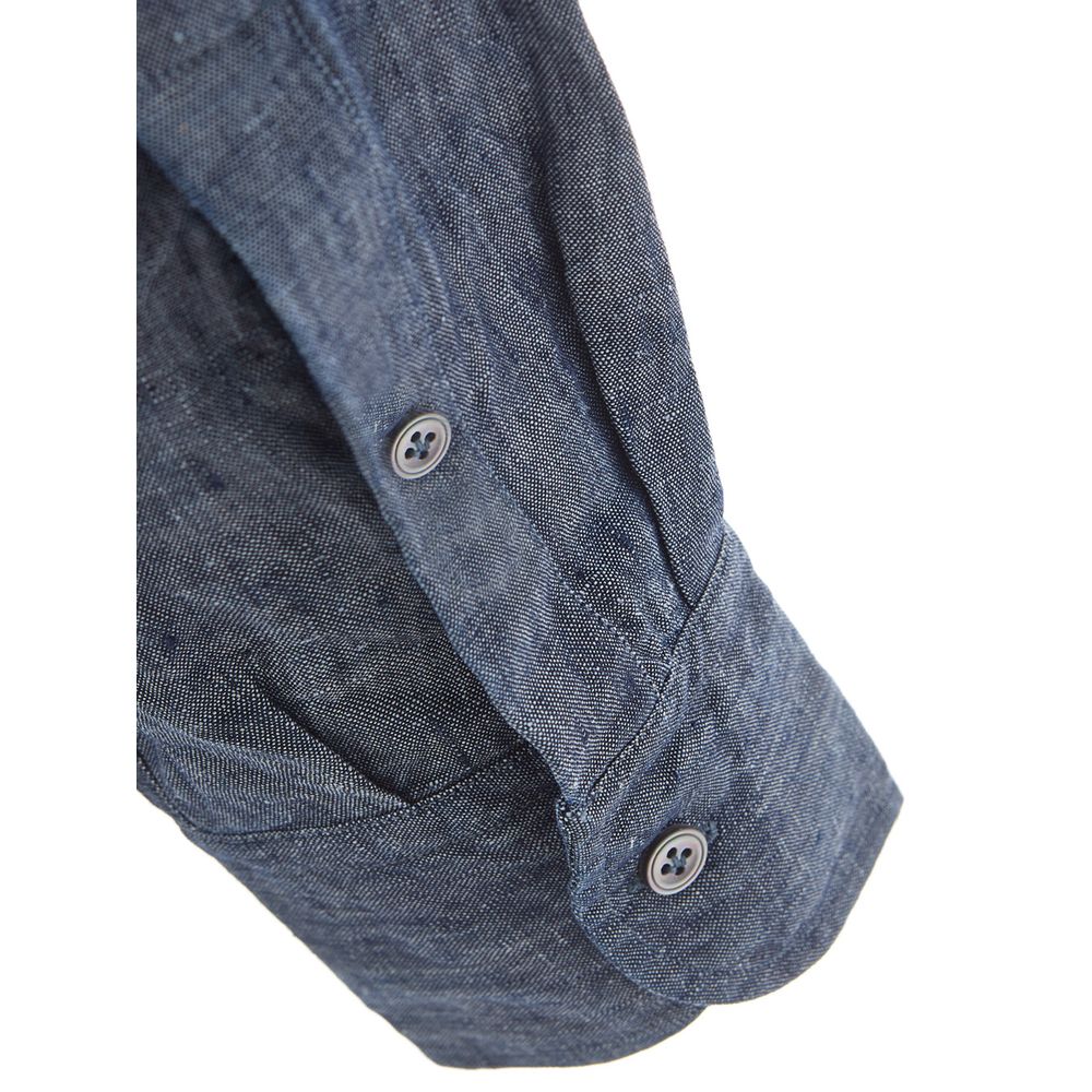 Lardini Blue Denim Shirt | Regal Royce