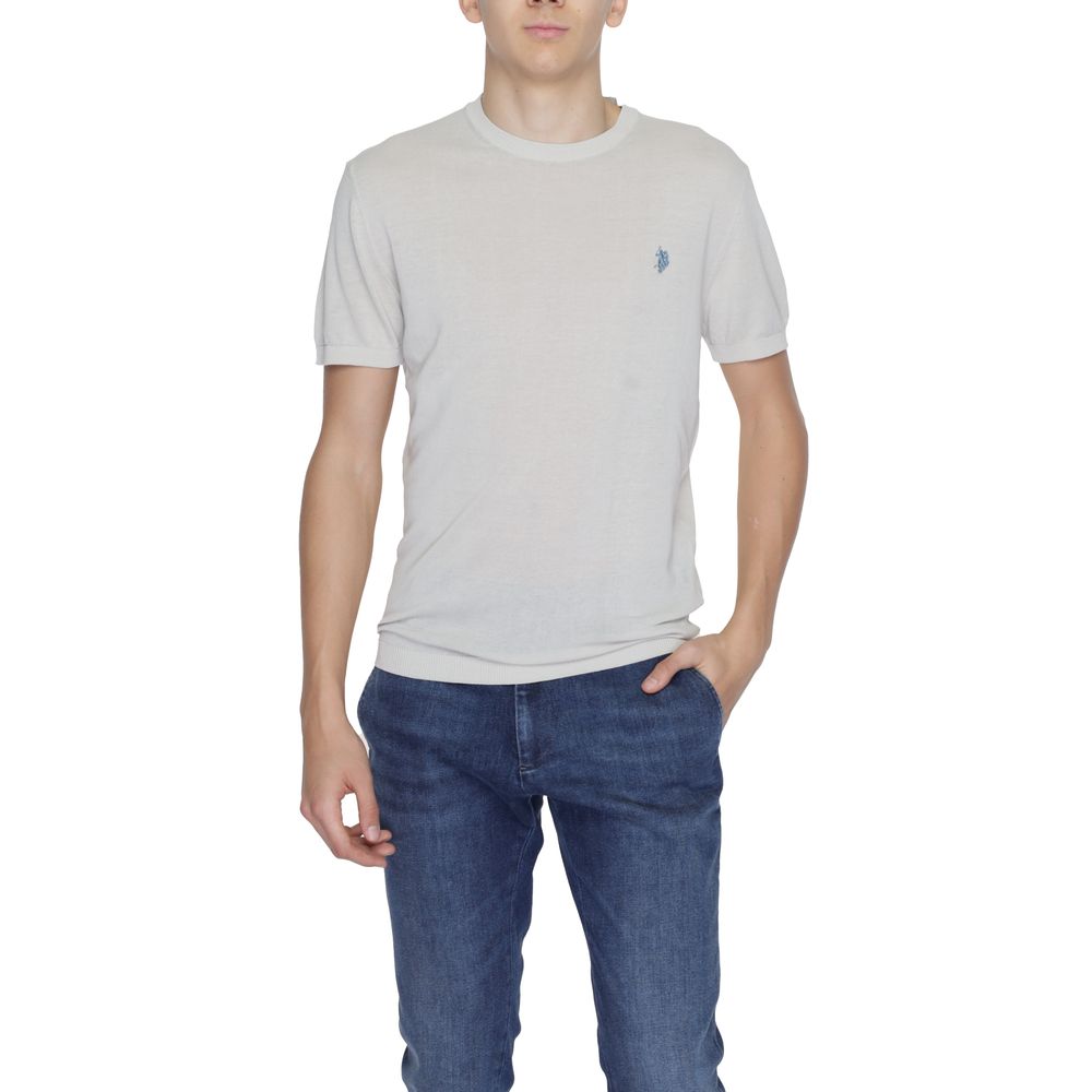 U.S. POLO ASSN. Gray Cotton T-Shirt | Regal Royce