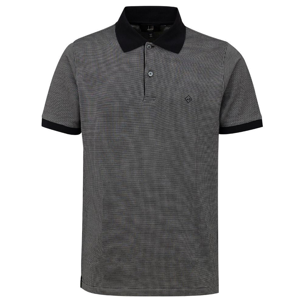 Dunhill Black Cotton Polo Shirt | Regal Royce