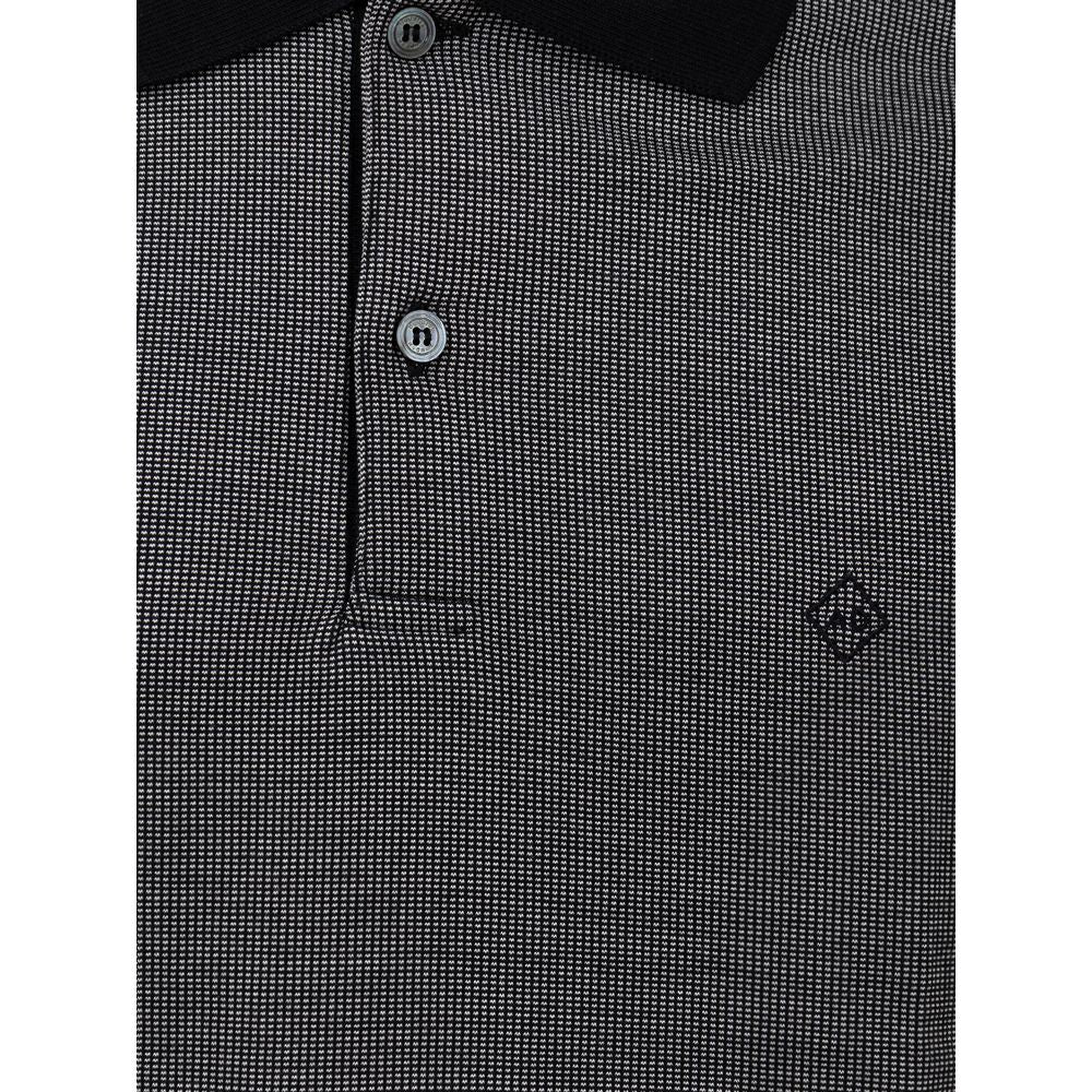 Dunhill Black Cotton Polo Shirt | Regal Royce