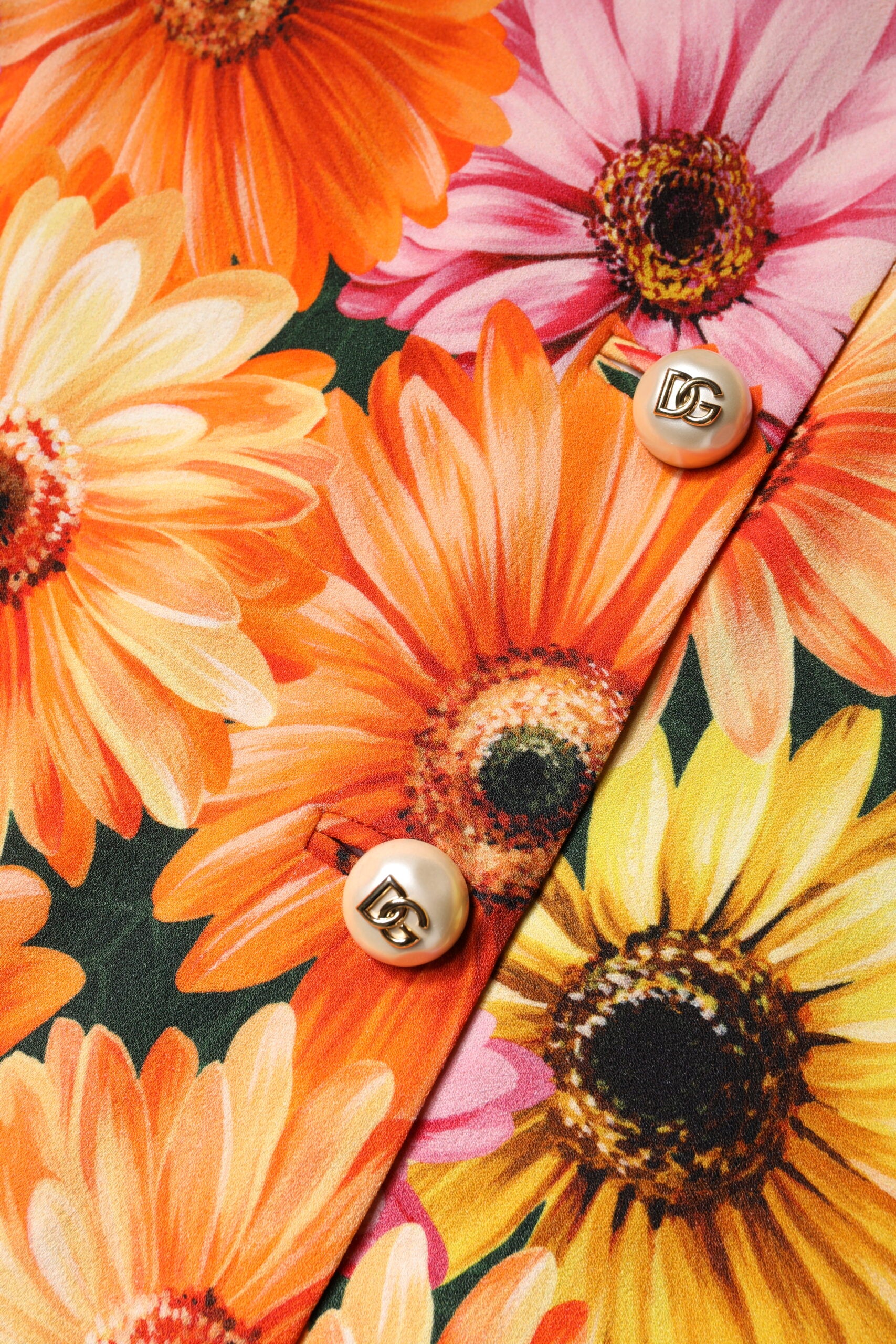 Dolce & Gabbana Multicolor Floral High Waist Mini Skirt | Regal Royce