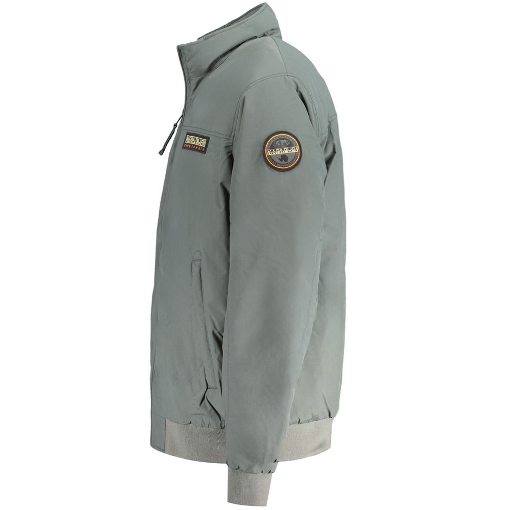 Napapijri Verde Poliammide Men's Jacket | Regal Royce