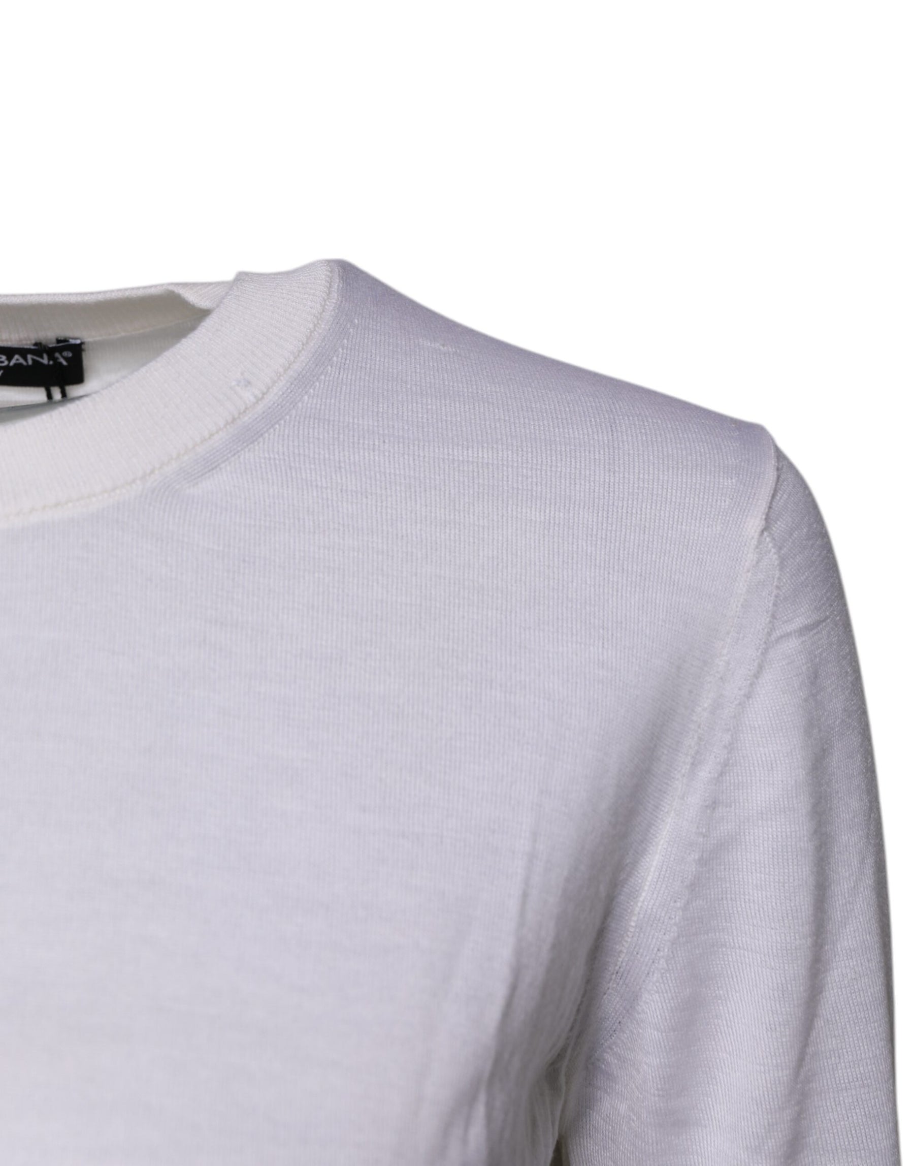 Dolce & Gabbana Cream Cashmere Knit Cropped Cardigan Sweater | Regal Royce