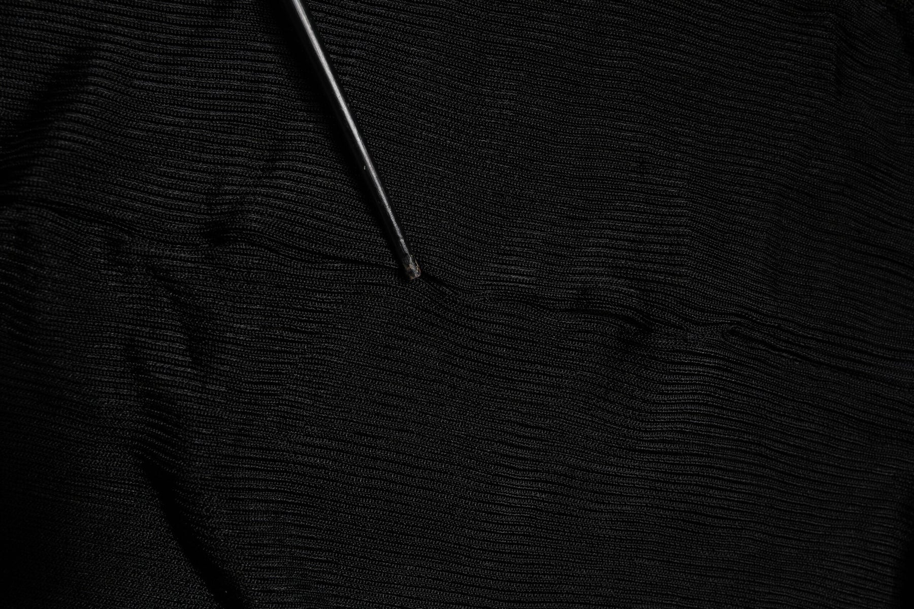 Dolce & Gabbana Black Knit Long Sleeves Turtleneck Slim Top | Regal Royce